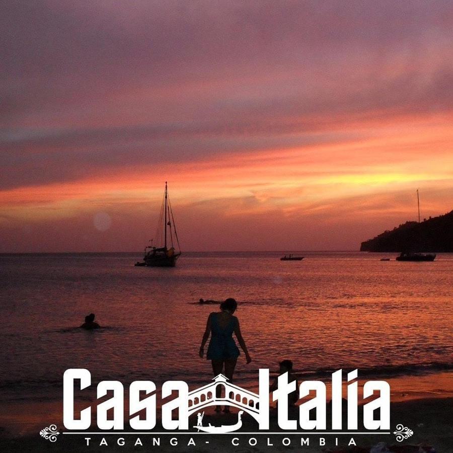 Casa Italia Guest House Taganga Bagian luar foto
