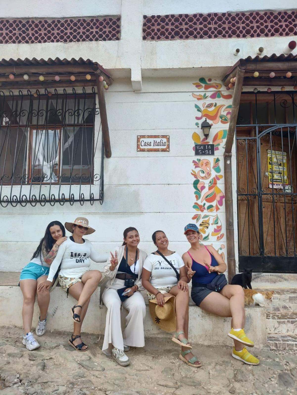 Casa Italia Guest House Taganga Bagian luar foto